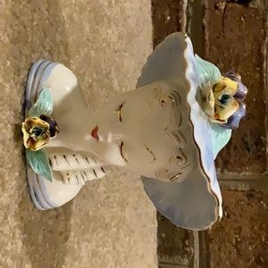 Vintage Scarlet Head Vase